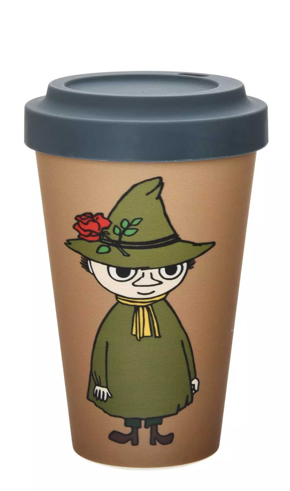 Moomin To Go Kopp - Run, 0714770418452, SNUFKIN99B, Kjøkken, Krus og Skåler, Moomin, Oy Bisly LTD, Biodegradeable take away mug