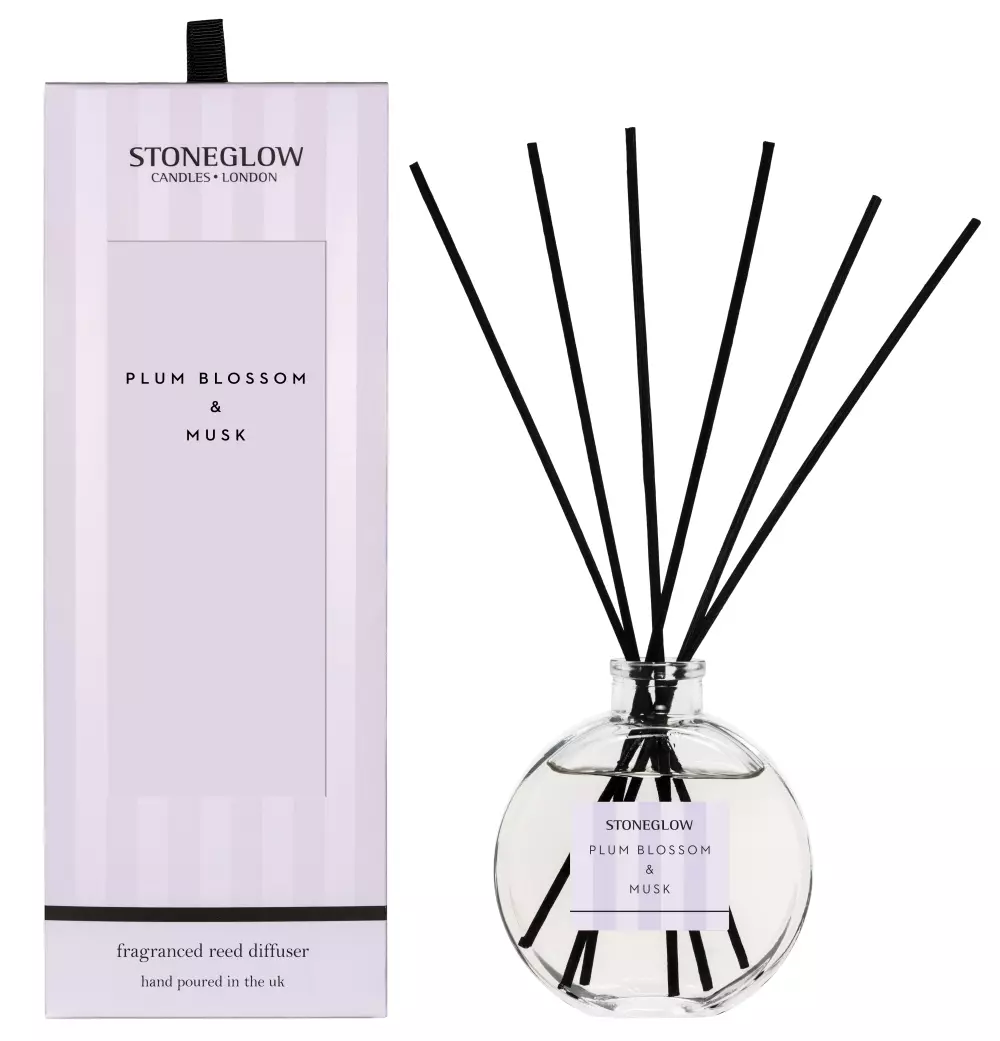 Stoneglow Duftpinner Plum Blossom & Musk, 5055157351326, ST-MC-6818, Interiør, Duft, Stoneglow, House of Månsson