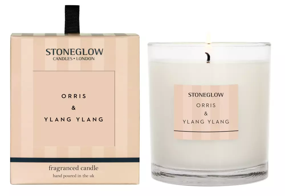 Stoneglow Duftlys Orris & Ylang, 5055157351340, ST-MC-6820, Interiør, Duft, Stoneglow, House of Månsson