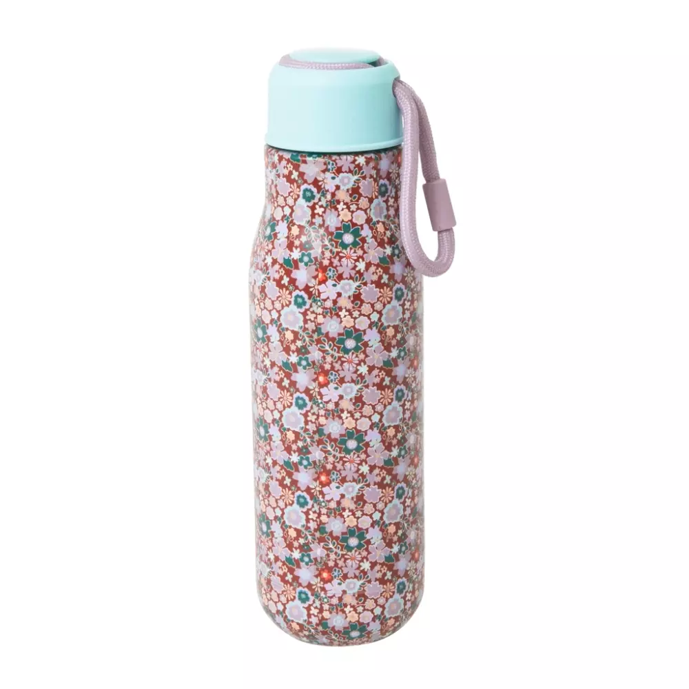 Drikkeflaske Fall Floral 500ml, 5708315206906, STBOT-FAFLO, Kjøkken, Drikkeflasker, Rice, Stainless Steel Thermo bottle - Multi - Fall Floral Print