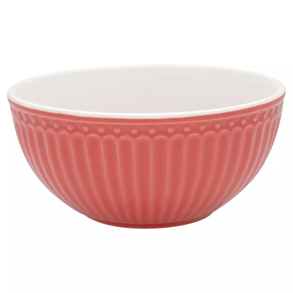 Musliskål Alice Coral, 5707463350110, STWCERAALI1606, Kjøkken, Skåler og Ildfaste Former, GreenGate, Cereal bowl Alice coral