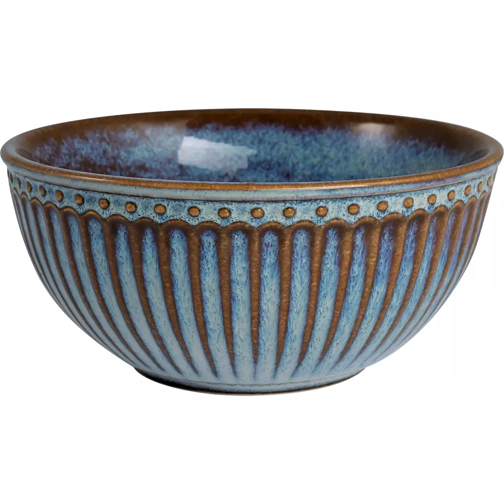 Musliskål Alice Oyster Blue, 5707463484624, STWCERAALI2506, Kjøkken, Skåler og Ildfaste Former, GreenGate, Cereal bowl Alice oyster blue