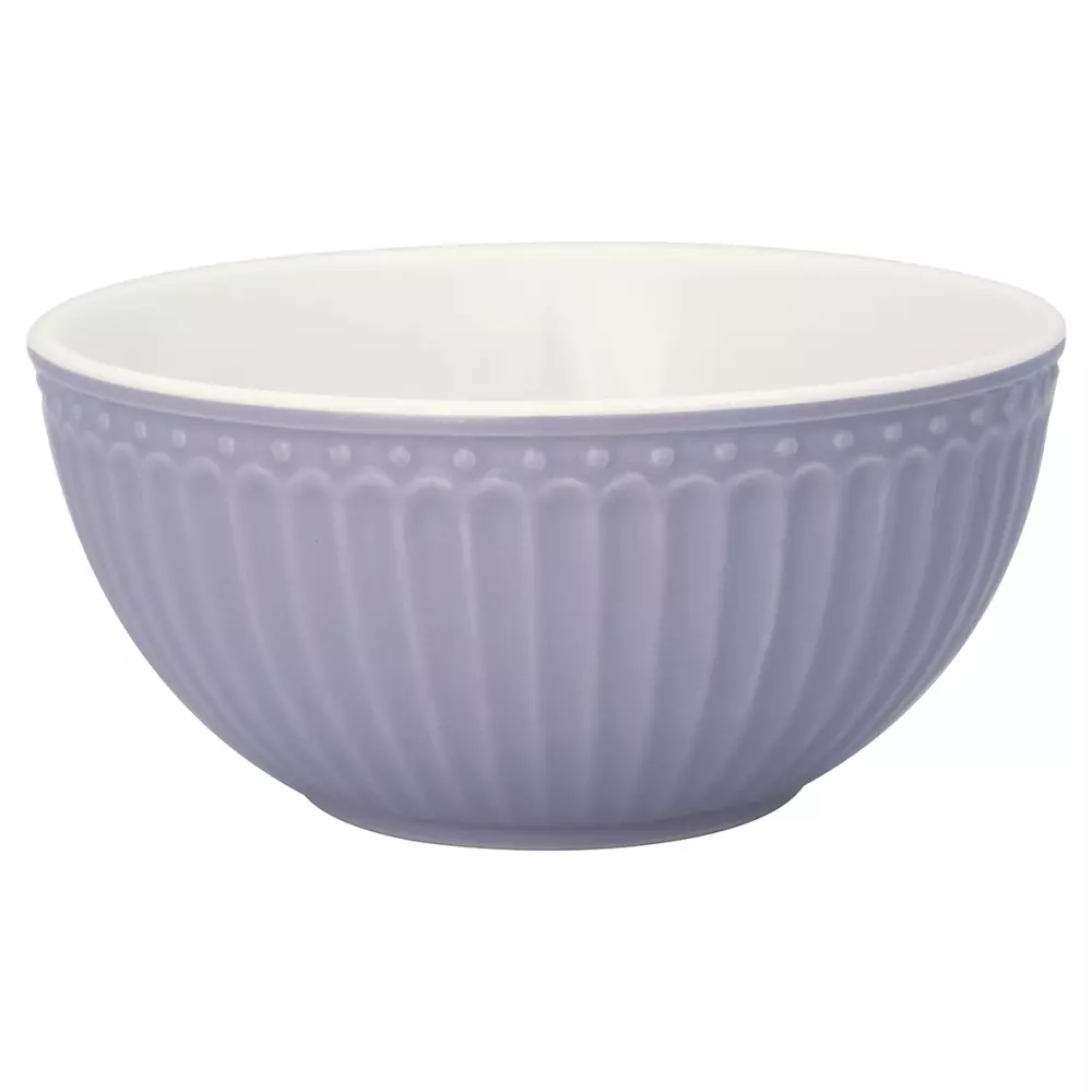 Musliskål Alice Lavender, 5707463393650, STWCERAALI7206, Kjøkken, Skåler og Ildfaste Former, GreenGate, Cereal bowl Alice lavender