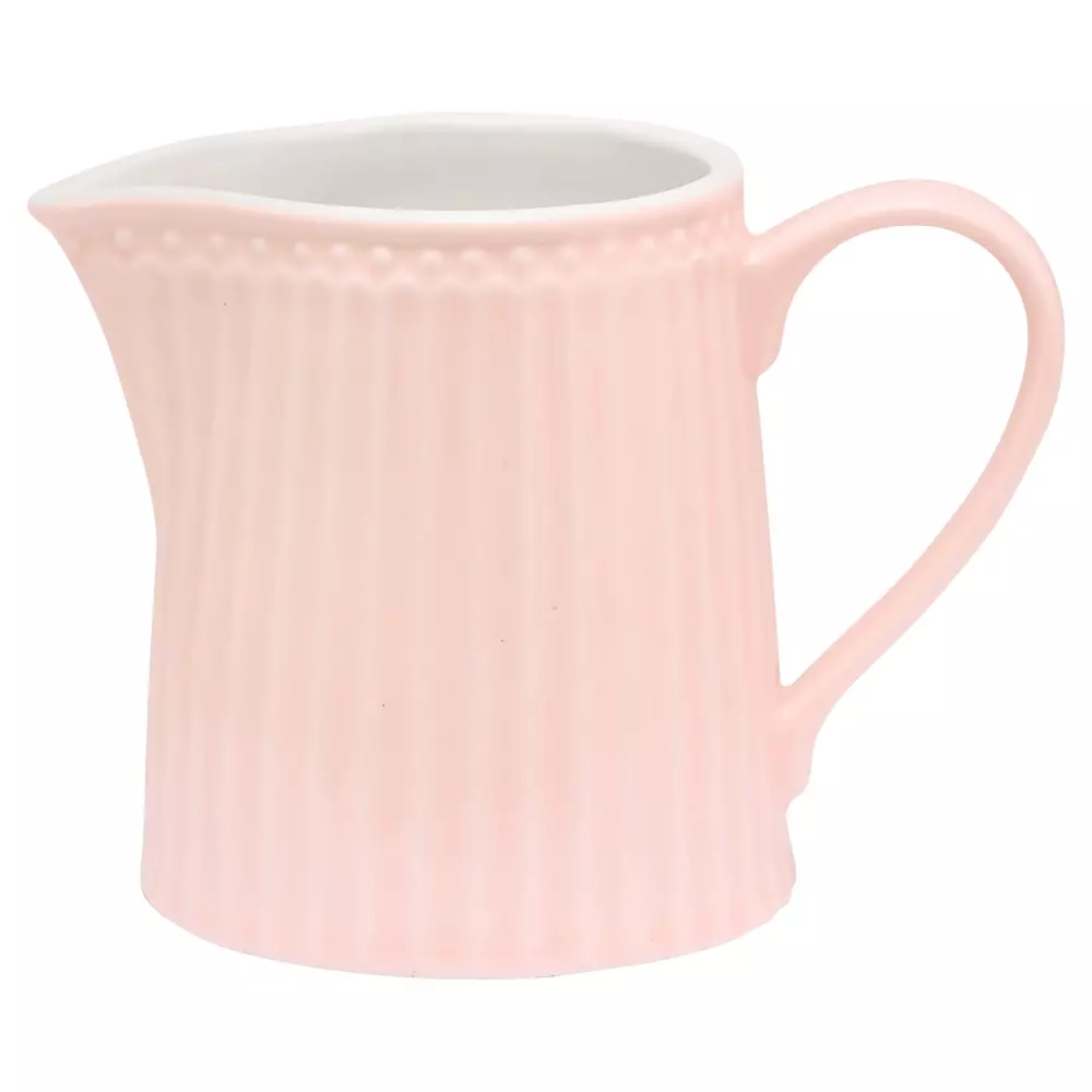 Fløtemugge Alice Pale Pink 0,25L, 5707463145839, STWCREAALI1906, Kjøkken, Mugger og Karafler, GreenGate, Creamer Alice pale pink