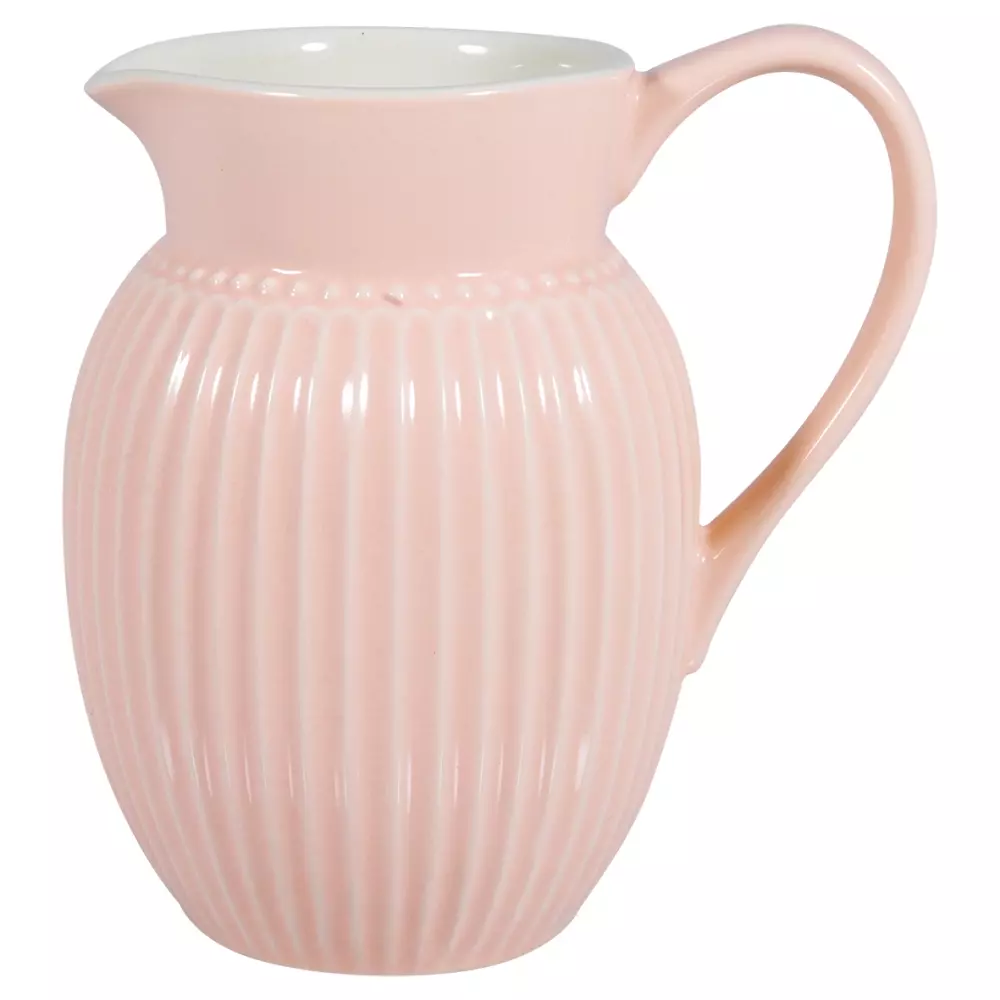 Mugge Alice Pale Pink 0,5L, 5707463469270, STWJUGA05ALI1904, Kjøkken, Mugger og Karafler, GreenGate, Jug Alice pale pink 0,5L