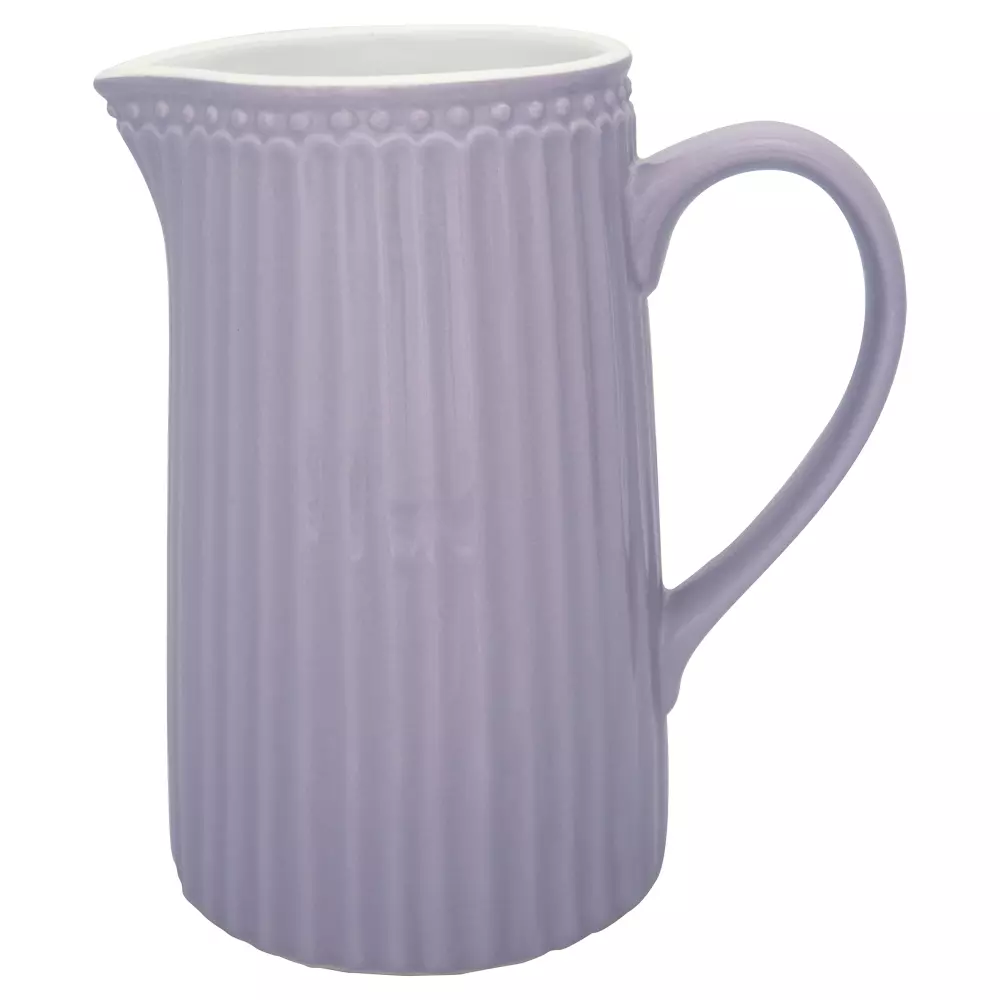 Mugge Alice Lavender 1L, 5707463393605, STWJUGA1LALI7206, Kjøkken, Mugger og Karafler, GreenGate, Jug Alice lavender 1L