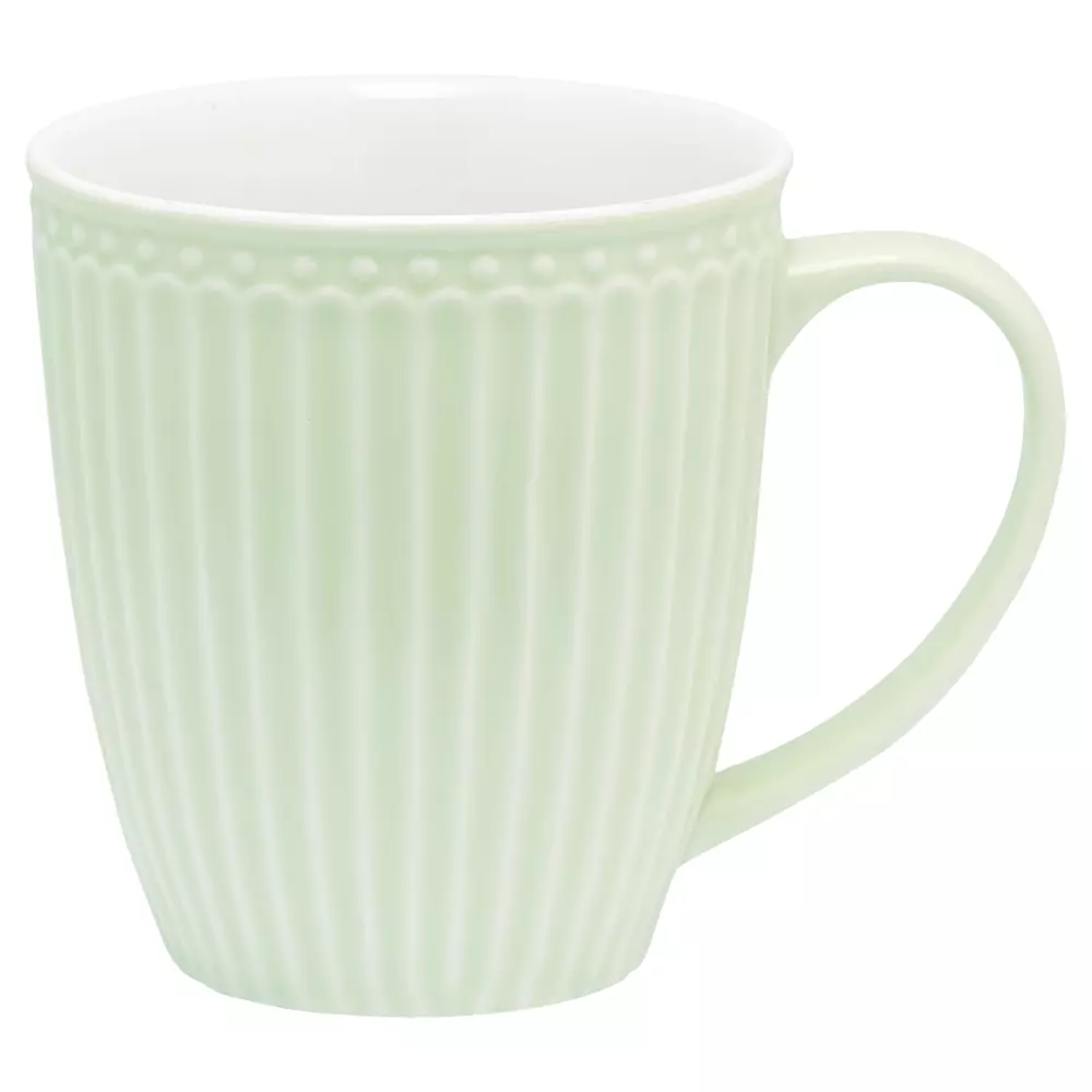 Kopp Alice Pale Green D9, 5707463145907, STWMUGAALI3906, Kjøkken, Krus og Skåler, GreenGate, Mug Alice pale green