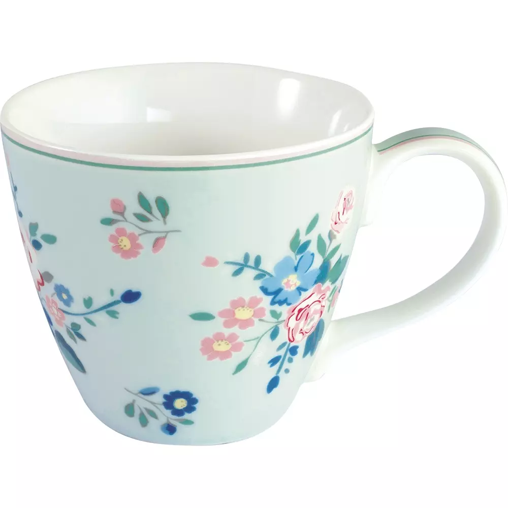 Kopp Inge-Marie Mint, 5707463474748, STWMUGINM3406, Kjøkken, Krus og Skåler, GreenGate, Mug Inge-Marie mint