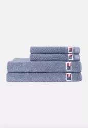 Lexington Structure Casual Towel Steel blue