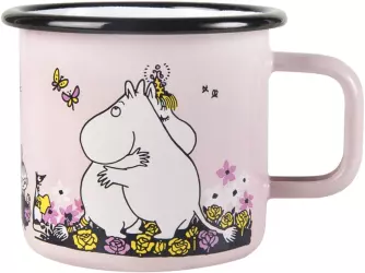 Moomin Emaljekopp - Klem Rosa