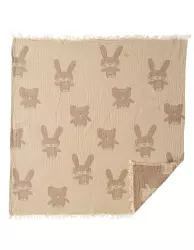 Klippan - Bunny & Bear Babyteppe Beige