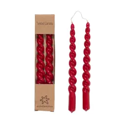 Twisted Candles Chilli Pepper Red m/Lakk