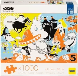 Moomin 1000 brikker Tegneserie 5