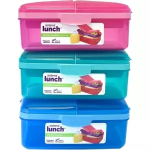 Sistema - Lunch - Lunsjboks - 1,5 l - Assorterte farger