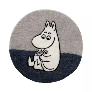 Klippan- Moomin Sitteunderlag Grå