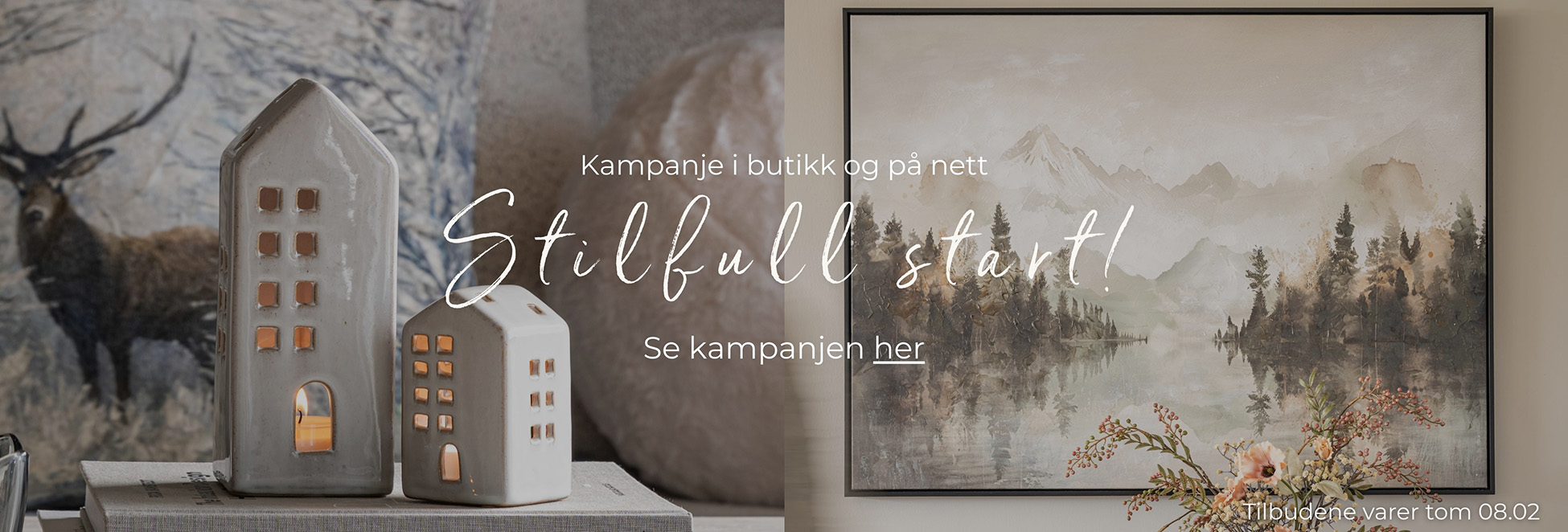 Kampanje i butikk og på nett!