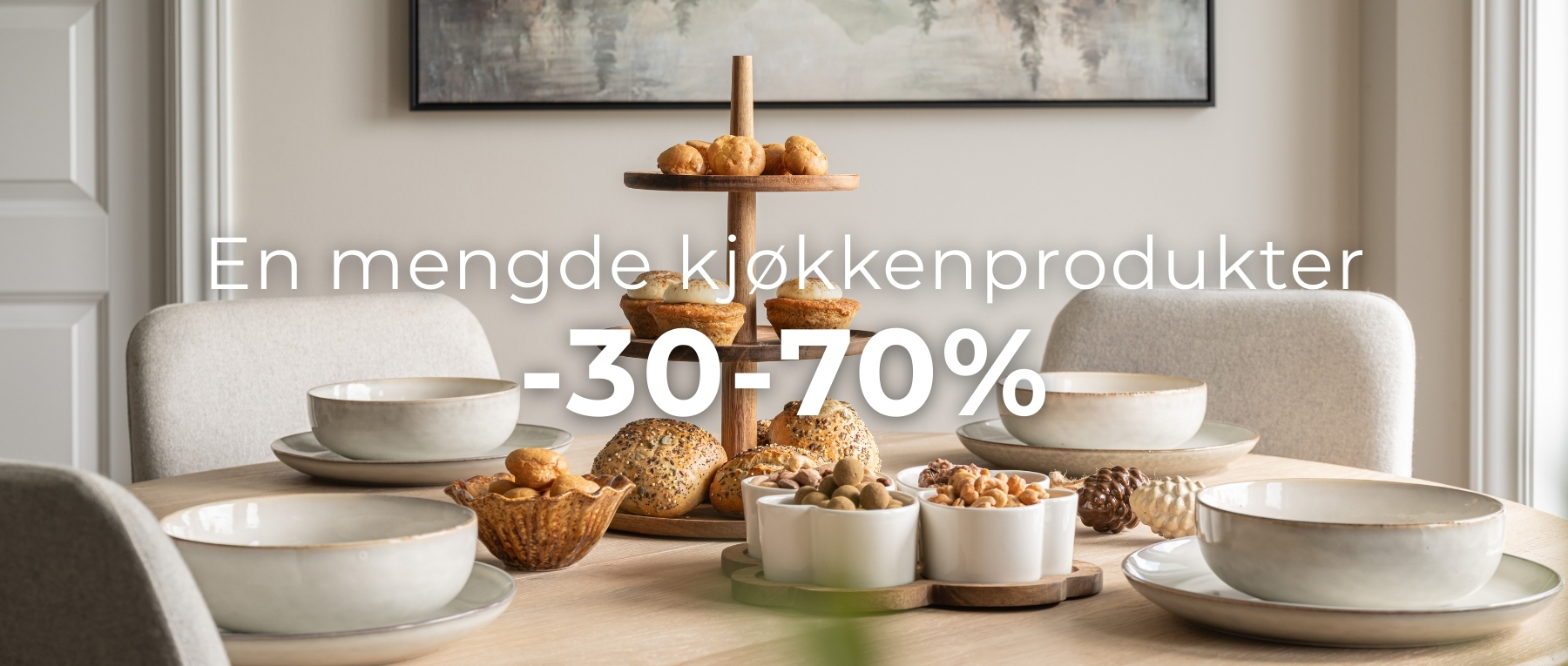 Kjøkkenvarer på kampanje