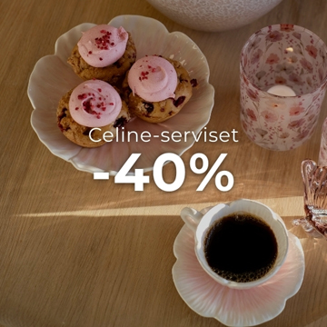 Celine serviset på kampanje