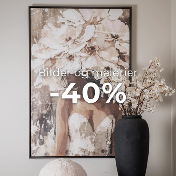 Bilder og malerier - 40%