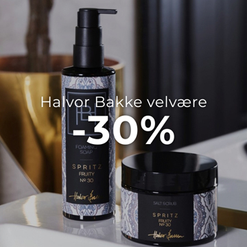 Halvor Bakke såper og kremer -30%