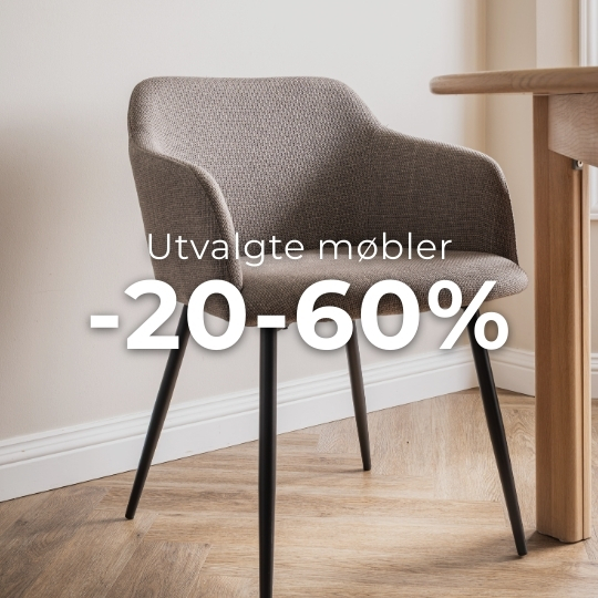 Møbler på kampanje