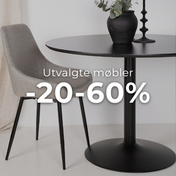 Møbler på kampanje