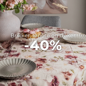 Duker, brikker og løpere