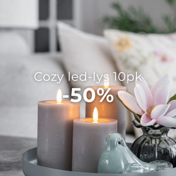 Cozy led-lys 50%
