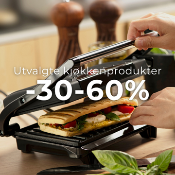 Kjøkkenprodukter på kampanje