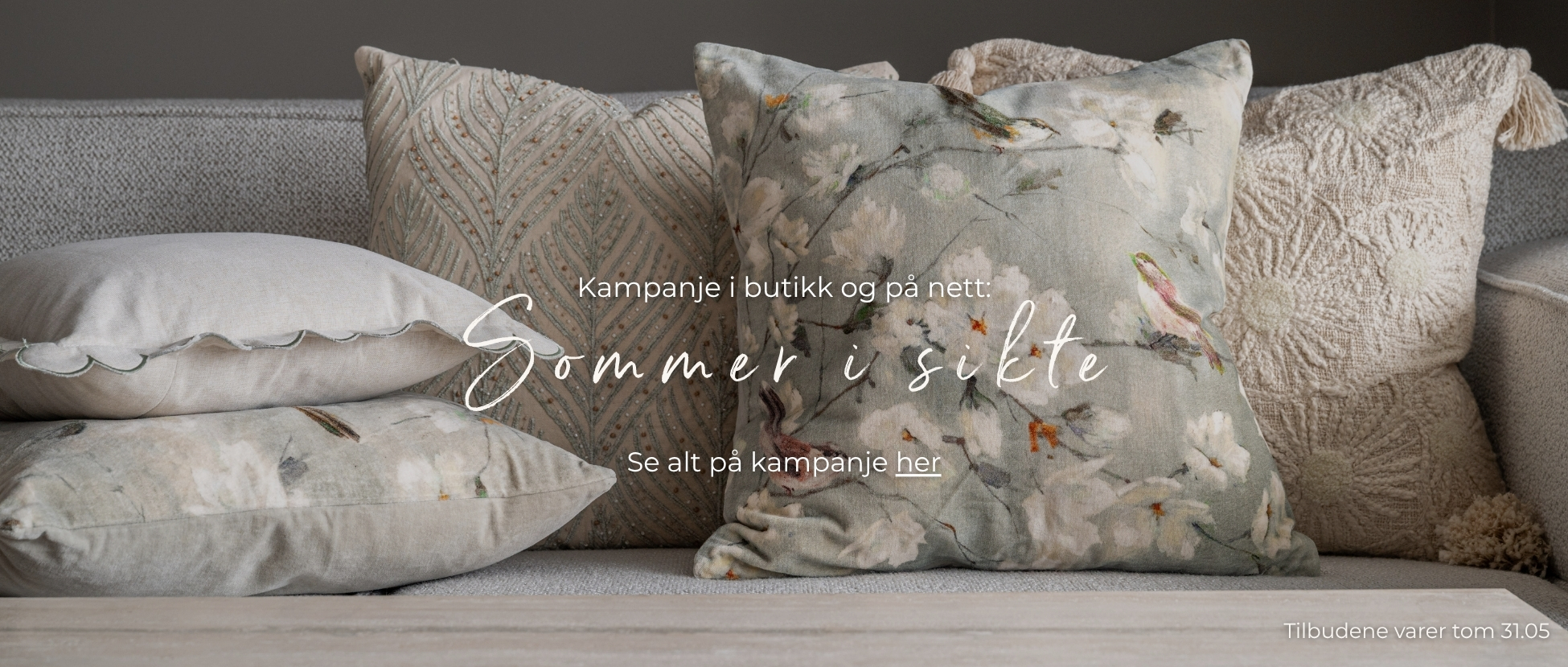 Kampanje på en mengde produkter!