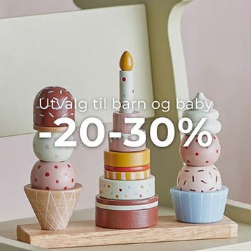 Barneprodukter på kampanje