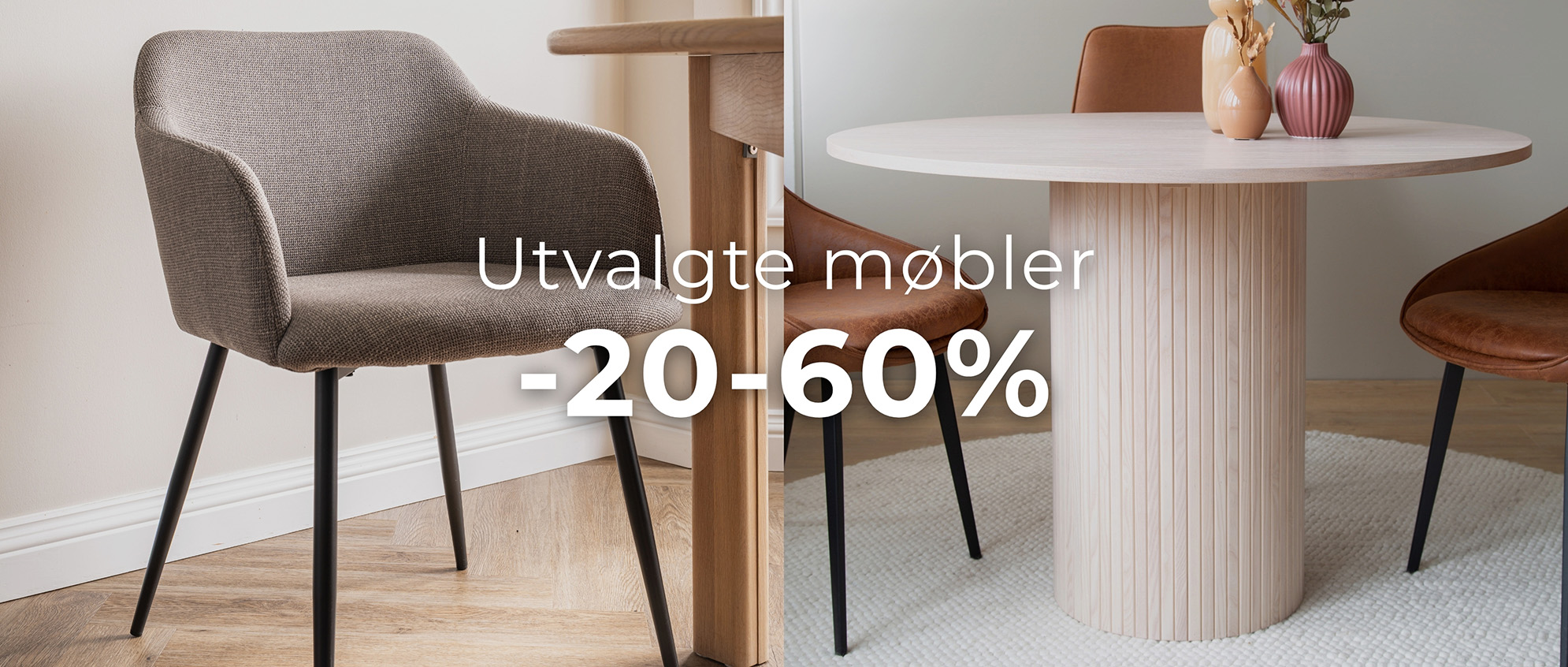 Møbler på kampanje