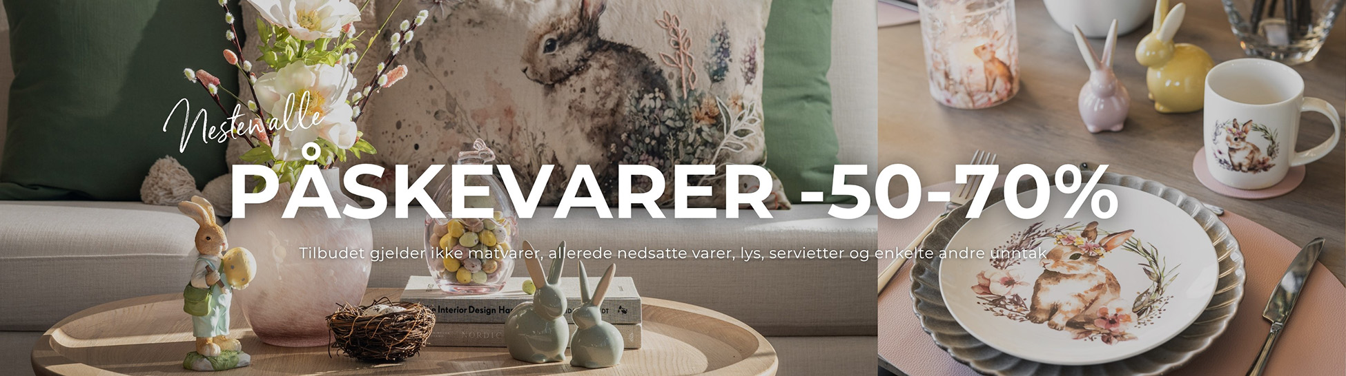 Påskevarer -50%