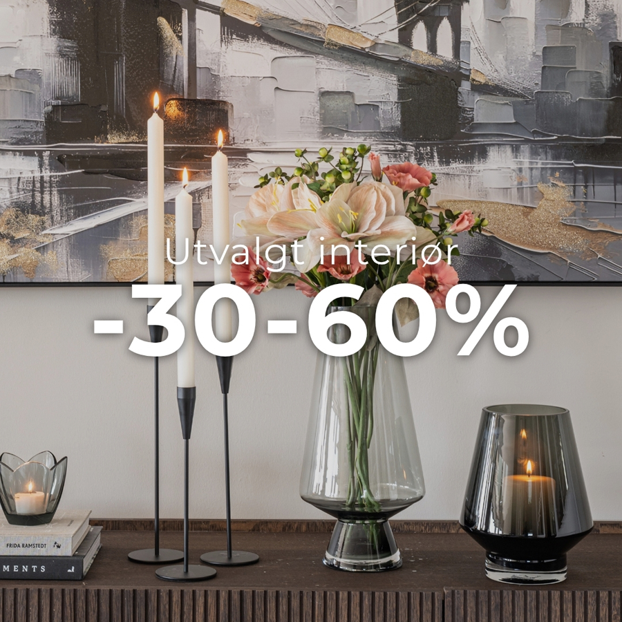 Interiør på kampanje
