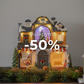 Julepynt 50%