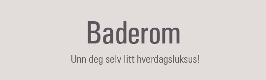 Baderom
