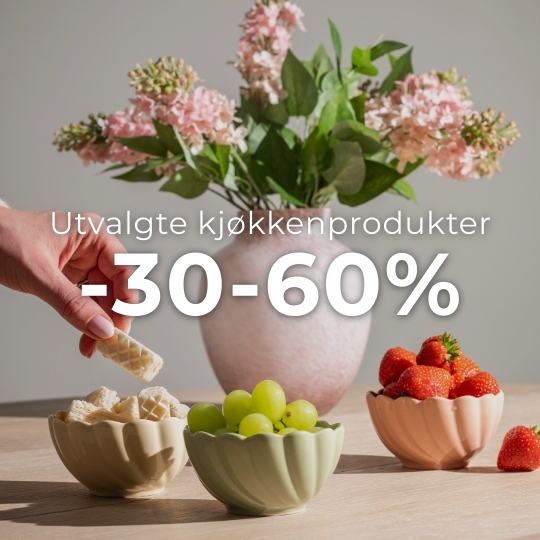 Utvalgte kjøkkenprodukter på kampanje