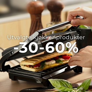 Kjøkkenprodukter på kampanje