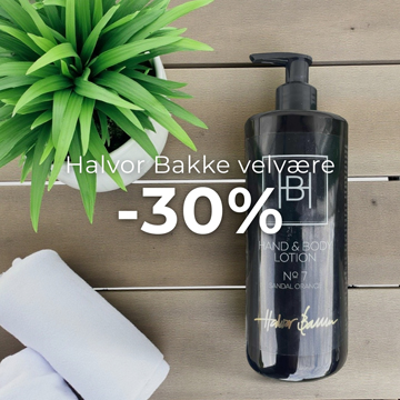 Halvor Bakke såper og kremer -30%