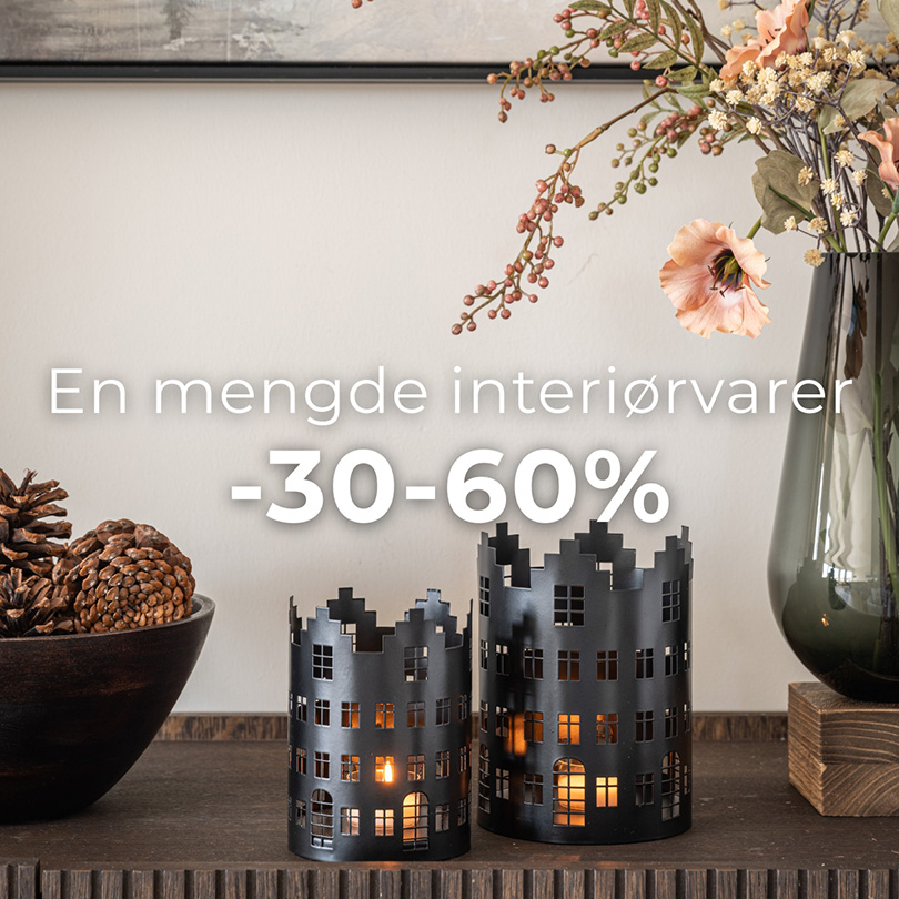 Interiør på kampanje