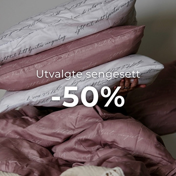 Sengetøy på kampanje