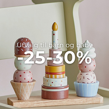 Barneprodukter på kampanje