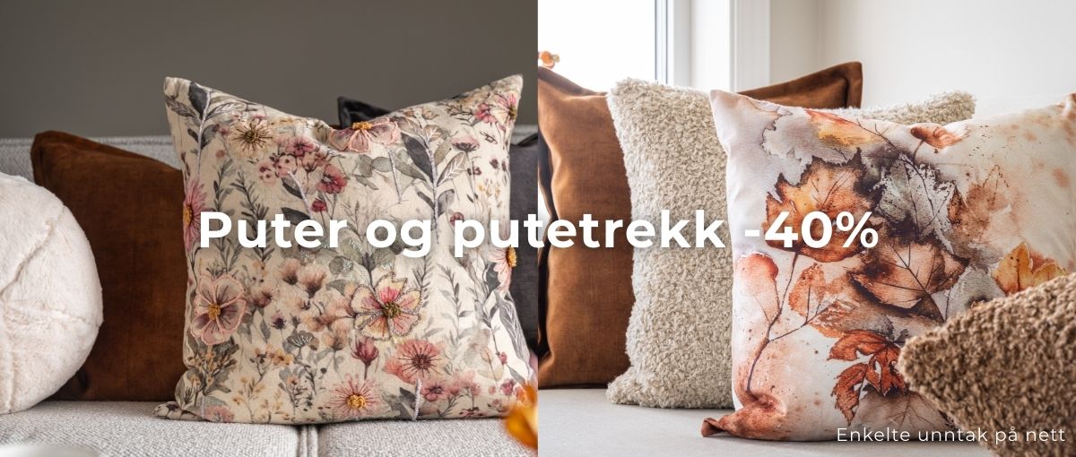 Putetrekk 40%