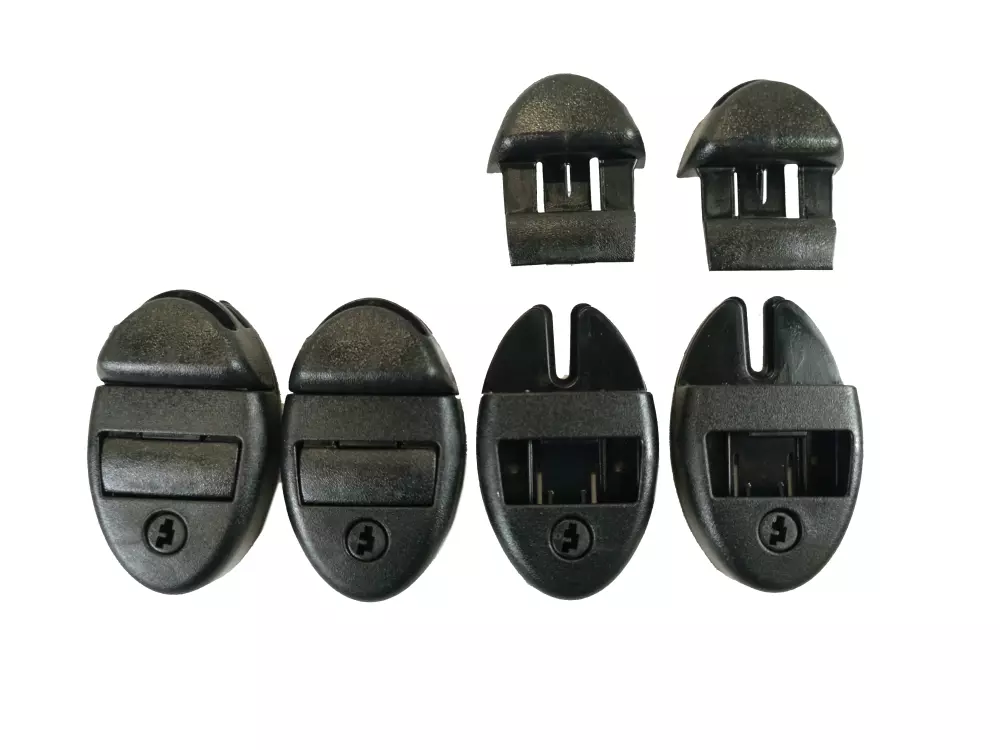 Lokklås til HotSpring, 71515, COVERLOCK, BLACK 4/SET