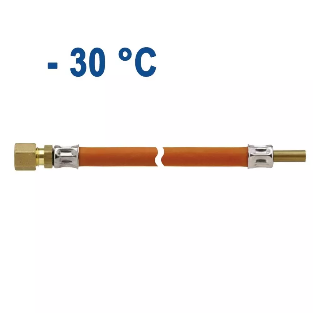 Gasslange 0,6m - 8stuss/m8 - UTGÅR