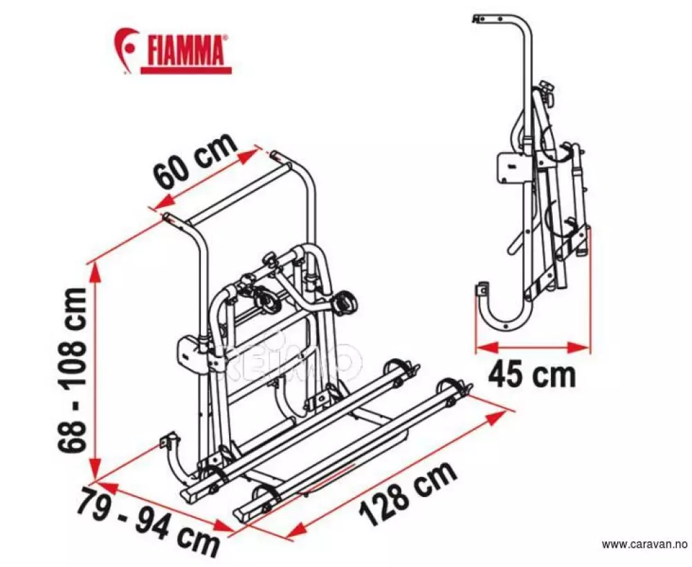 FIAMMA Carry-Bike Lift 77