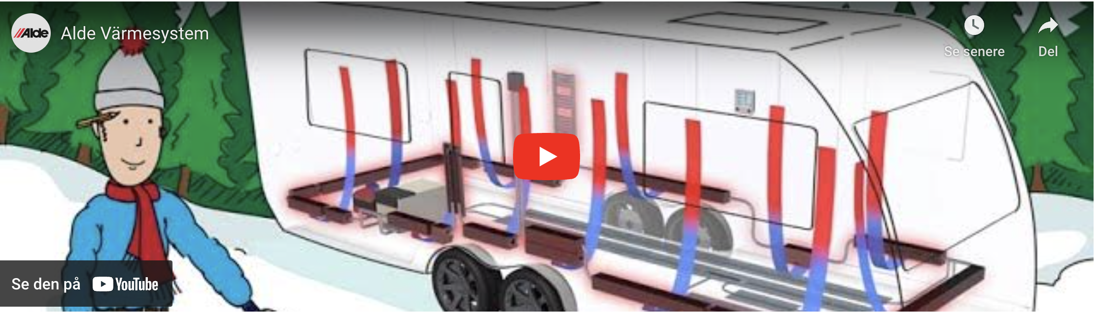 Alde varmesystem - vannbåren varme