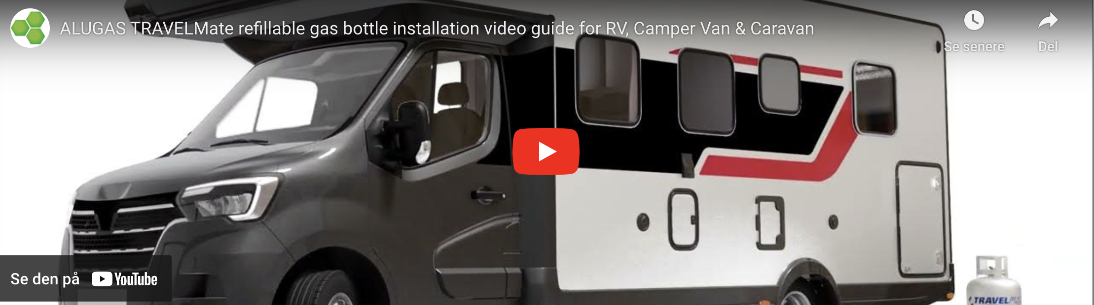 Selfylleflasker for gass