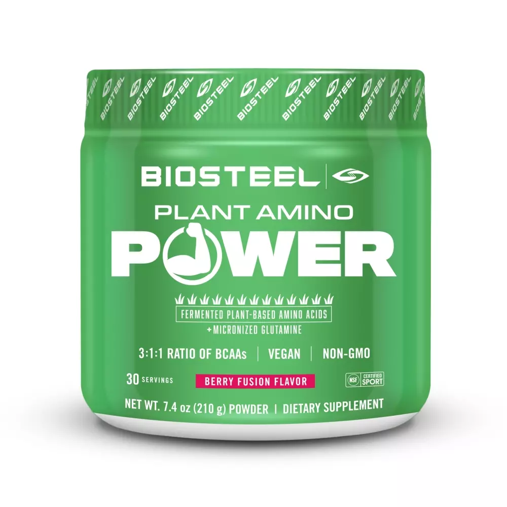 PLANT AMINO POWER BCAA+ / BERRY FUSION, 883309531853, 210-PAPBFUS