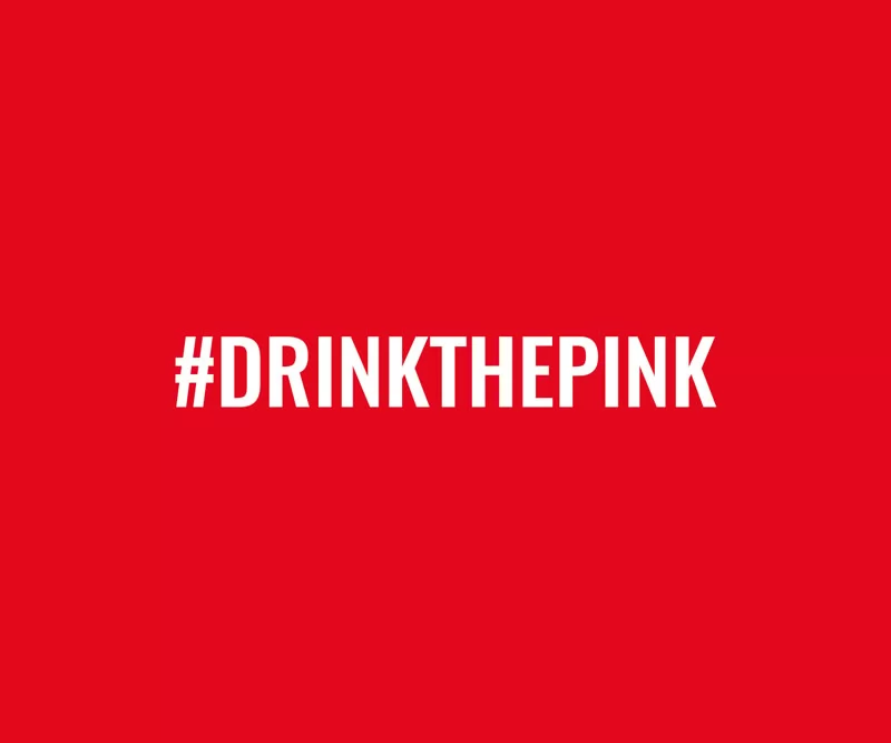 #drinkthepink